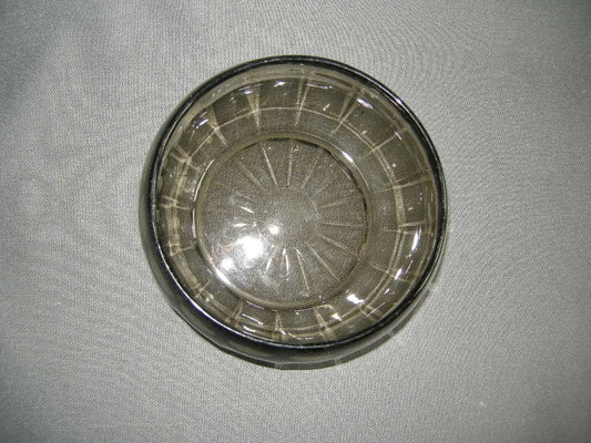 glas - kristal smoke 001. schaaltje