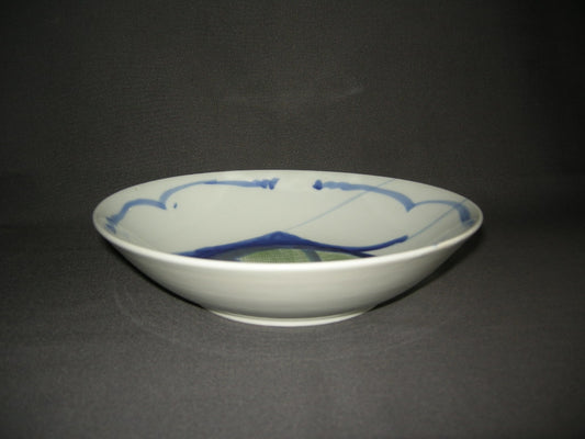 Chinees met decor Koikarper 001. doorsnee 22 cm.