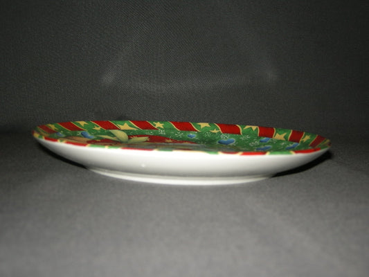 diverse Kerst 001 d. bord, doorsnee 20,5 cm.