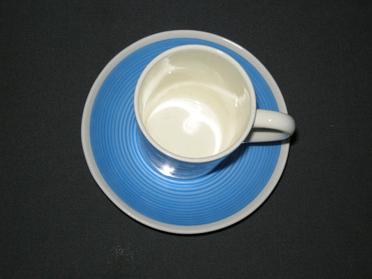 Royal Sphinx Paisley kop & schotel hoog blauw