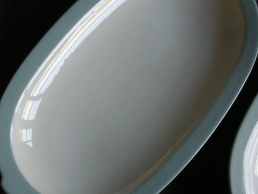 Petrus Regout pastel celadon 005. vleesschaaltjes