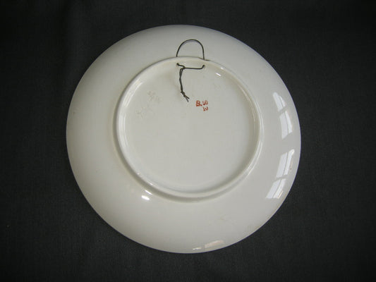 Societe Ceramique diverse wandborden gekleurd 007. S 50 zwanen