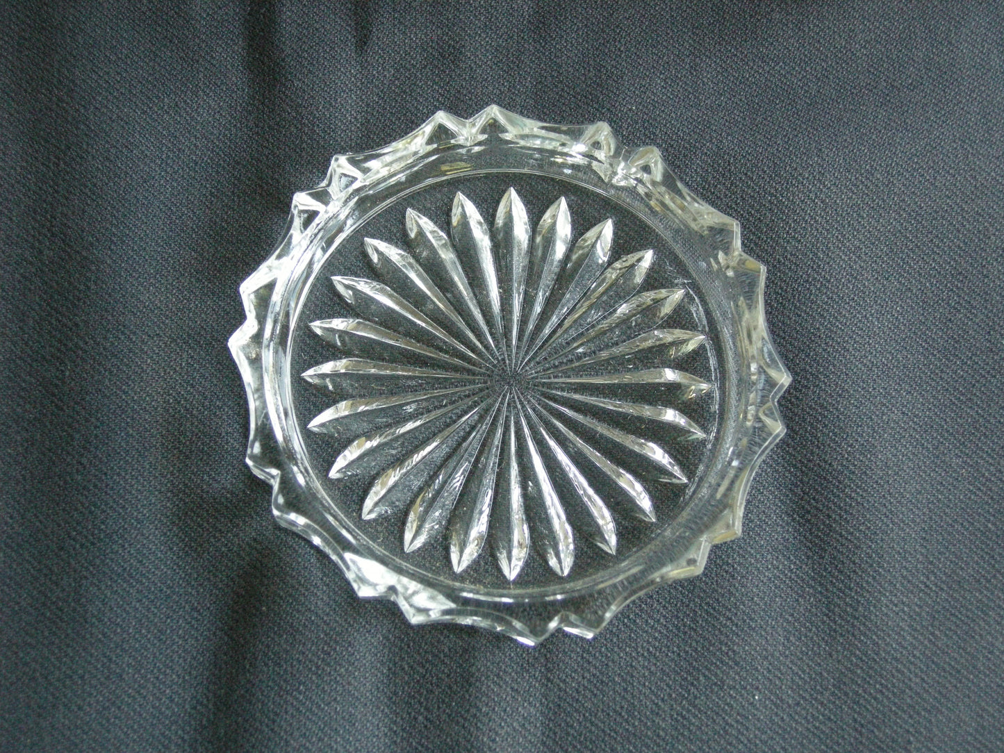 glas - kristal onderzetters 001b. 10 onderzetters
