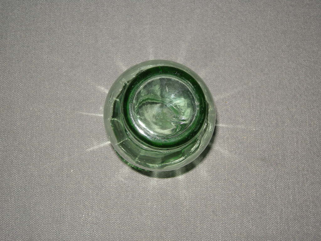 glas - kristal annagroen 011. violenvaasje