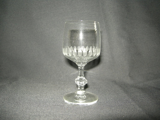 glas - kristal diverse glazen 011. 5 borrelglaasjes