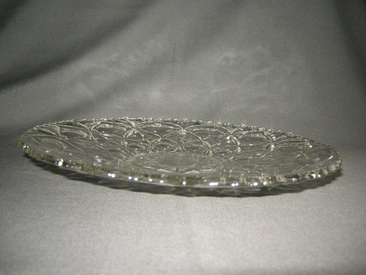 glas - kristal presenteerschalen 012. zware presenteerschaal