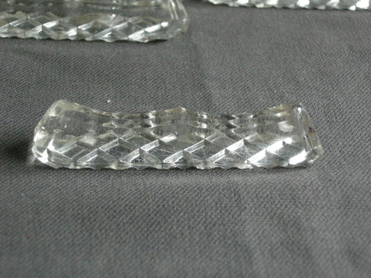 glas - kristal 013. 6 messenleggers