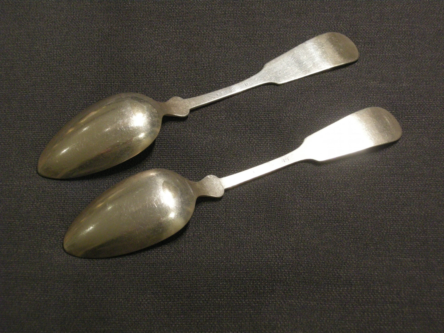 Gebruikt bestek diverse 013. dessertlepels