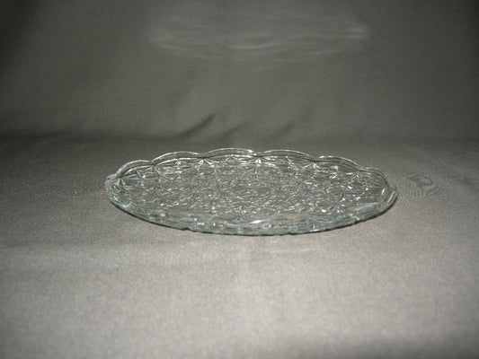 glas - kristal presenteerschalen 014. rond plat schaaltje