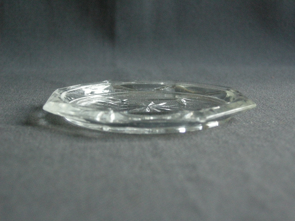 glas - kristal onderzetters 014. 8 onderzetters