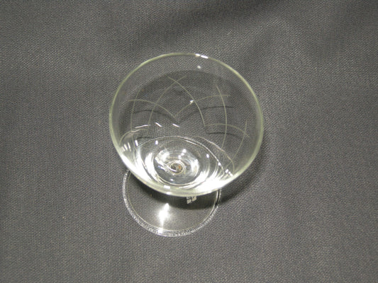 gebruikt glas / kristal glazen 014 c1. 6 portglaasjes
