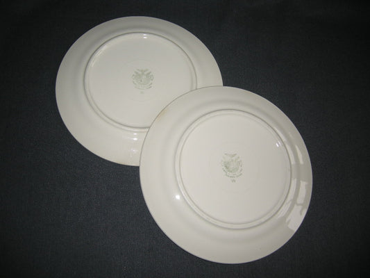Villeroy & Boch fel geel 015. 2 borden, gele rand O18,7 cm.