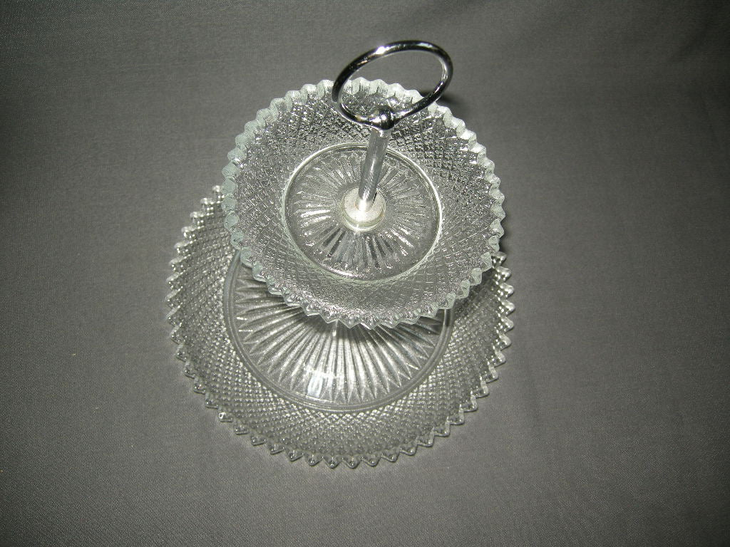 glas - kristal presenteerschalen 019. etagère