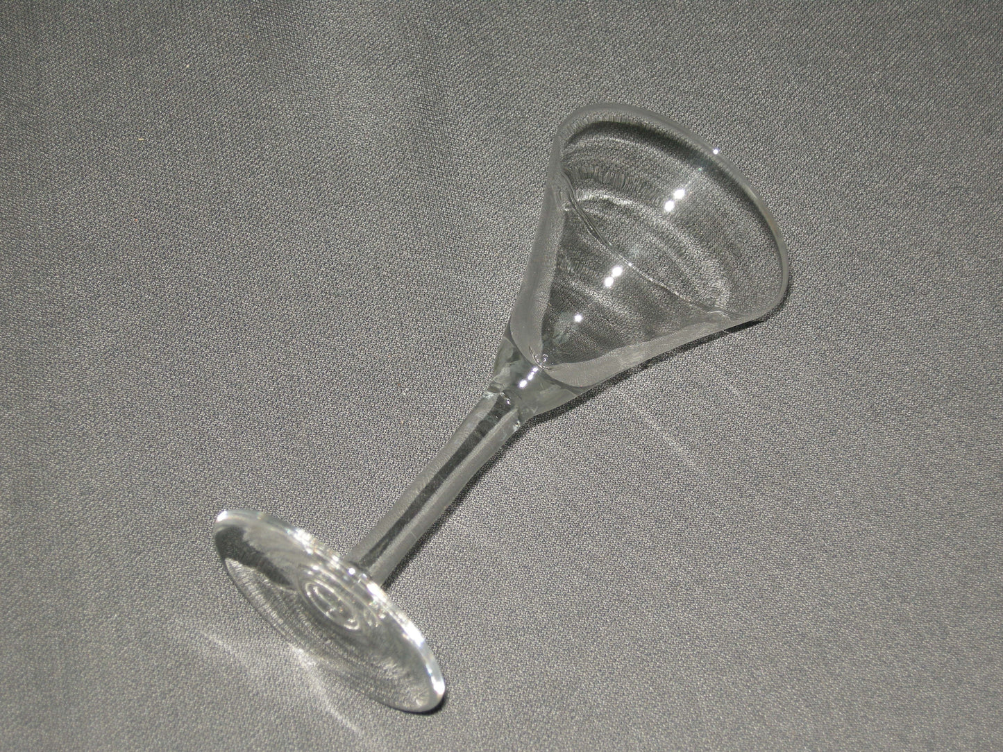 gebruikt glas / kristal glazen 020. 5 borrelglaasjes