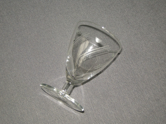 gebruikt glas / kristal glazen 022 c. 3 glazen