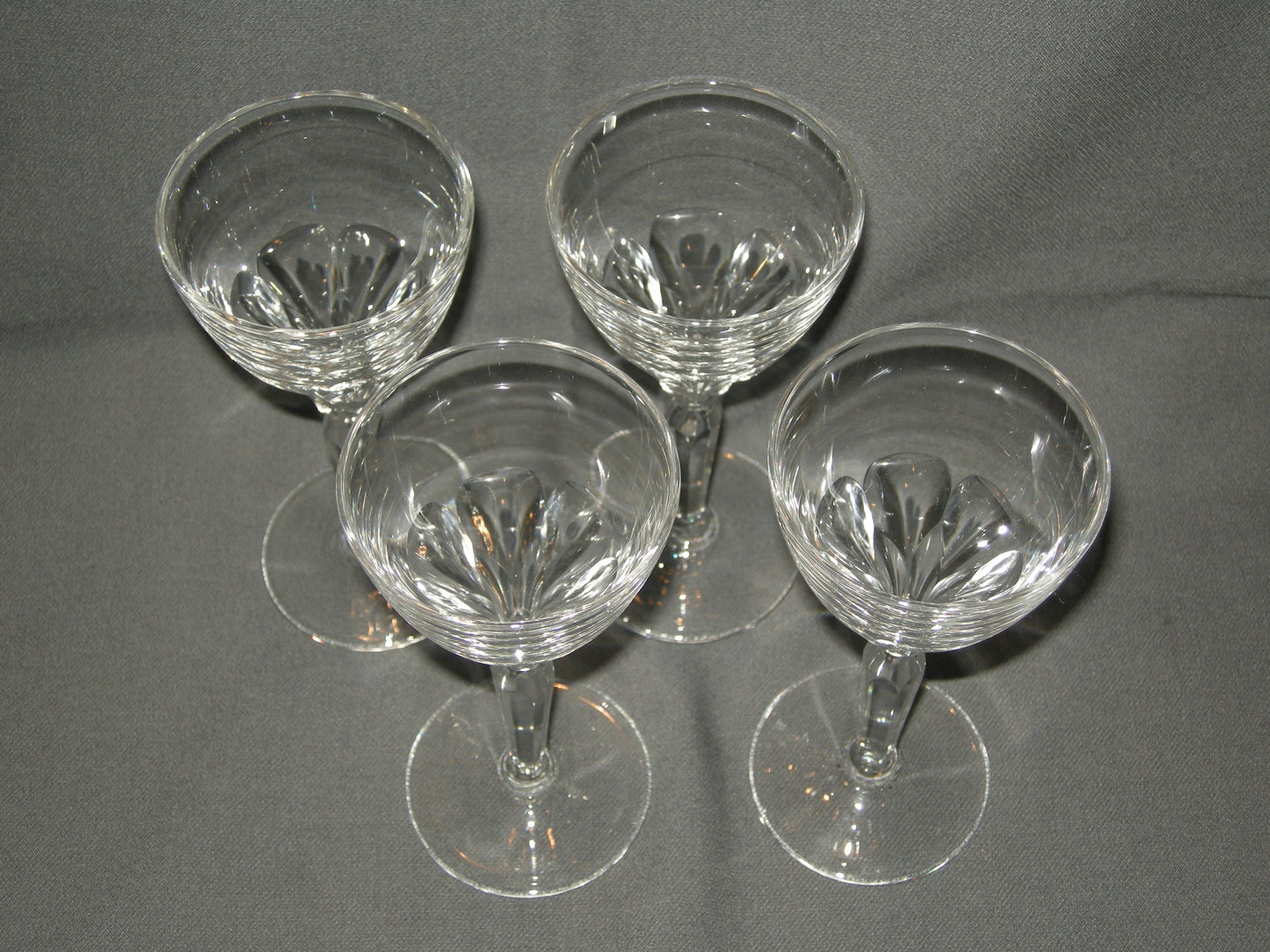 gebruikt glas / kristal glazen 025 b. 4 glazen