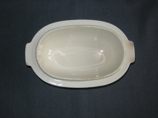 Petrus Regout / Royal Sphinx pastel geel 030. onderkant botervloot