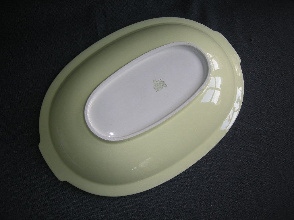 Petrus Regout / Royal Sphinx pastel geel 034. broodschaal Desiree