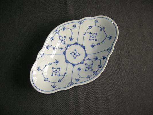diverse Blau Saks 059. vleesschaaltje met schulprand
