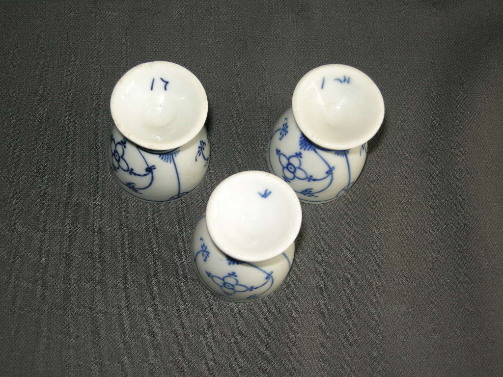 diverse Blau Saks 068. eierdopjes