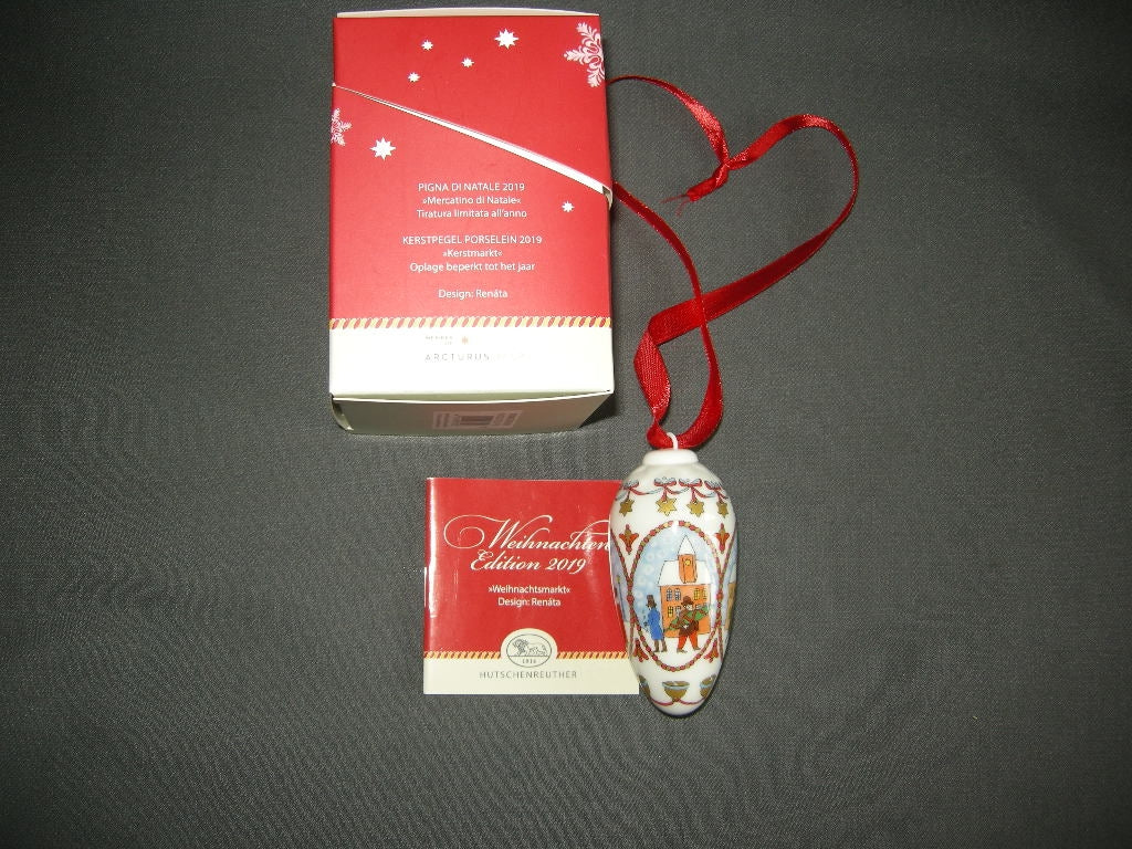 Hütschenreuther kerstpegel / Weihnachtszapfen 2019