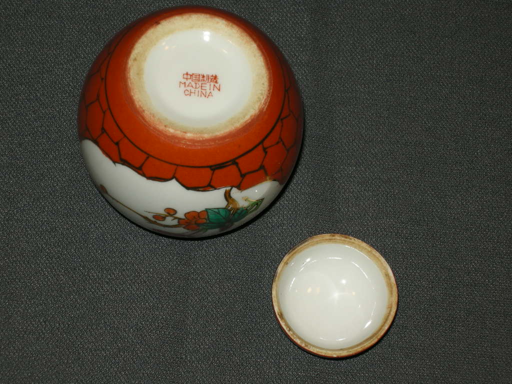 Diverse gemberpotten 003. oranje - decor