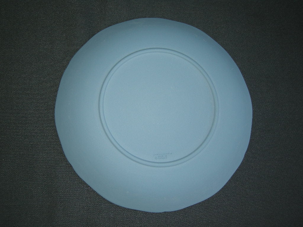 Wedgwood Jasperware blauw 032. bord Christmas 1994