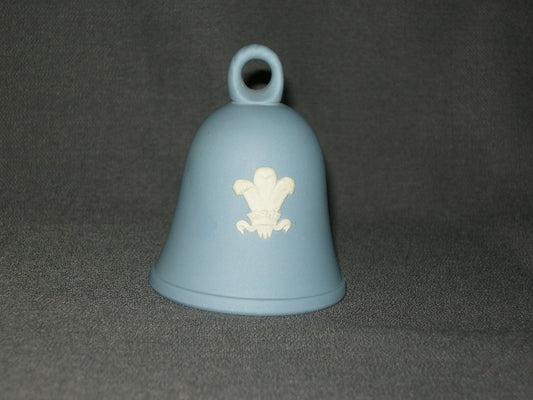 Wedgwood Jasperware blauw 059. belletje Royal Wedding July 1981