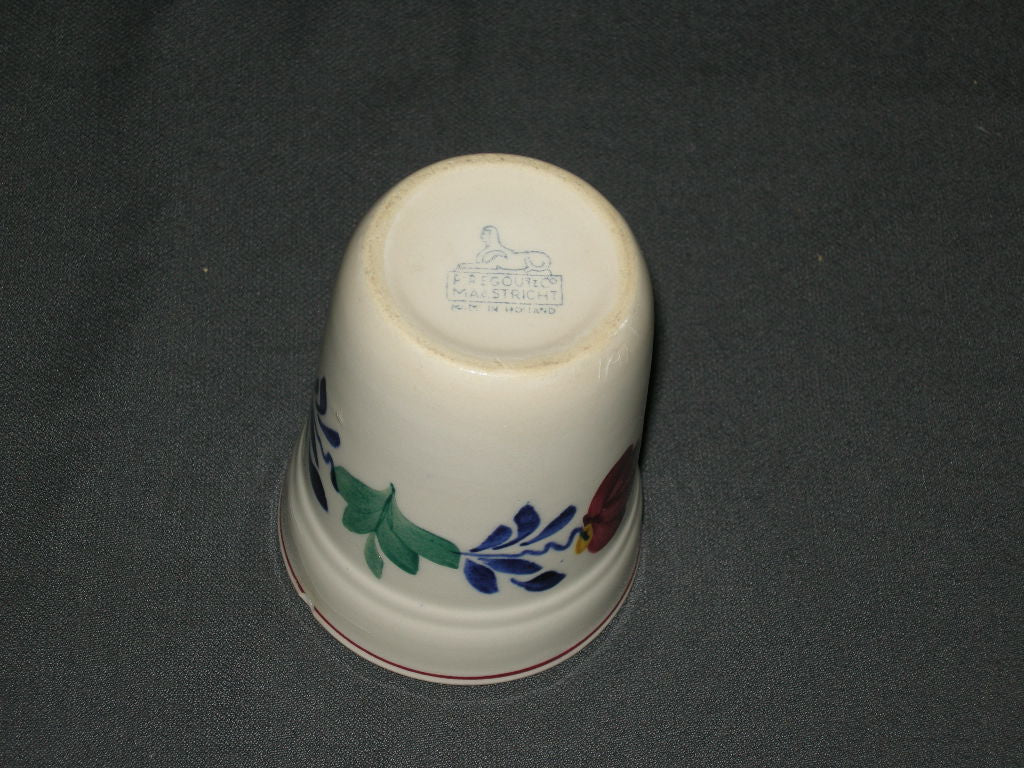 Petrus Regout Boerenbont beker
