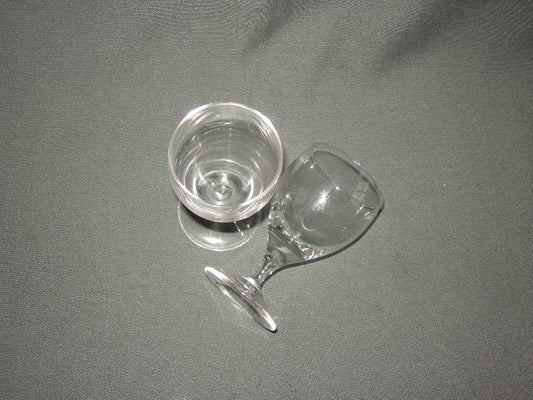glas - kristal Leerdam Sylvia borrelglazen / bitterglazen O4,5 cm.