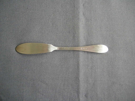 Gero verzilverd model 618 puntfilet botermesje