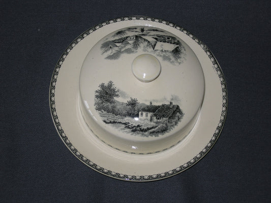 Societe Ceramique Landschap botervloot rond