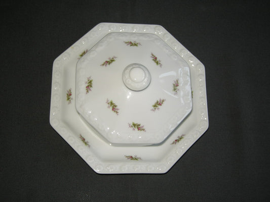 Rosenthal Maria Moosrose botervloot 8-kantig