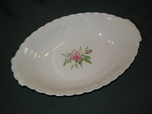 Hutschenreuther Porcelaine Rose Drache met roosdecor broodschaal