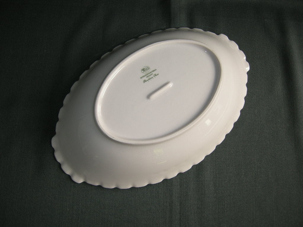 Hütschenreuther Porcelaine Rose decor kleine rozen broodschaal