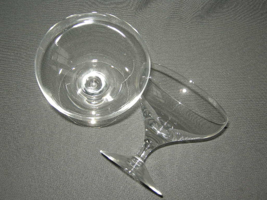 glas - kristal Leerdam Sylvia coupes O10 cm.
