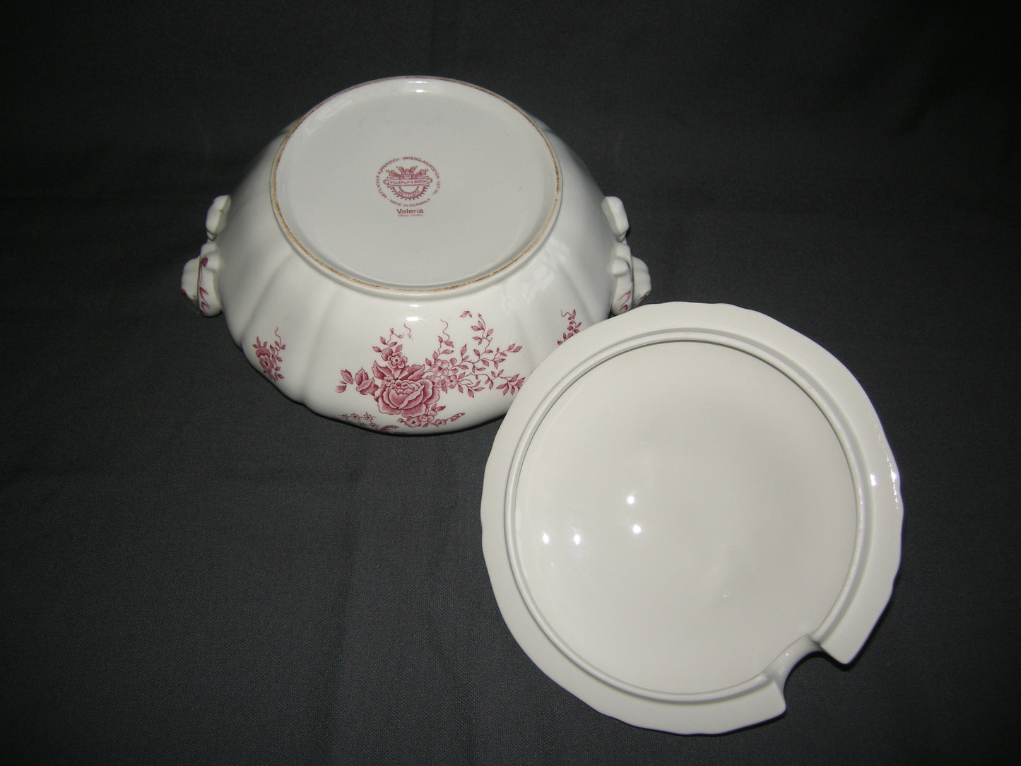 Villeroy & Boch Valeria rood dekschaal