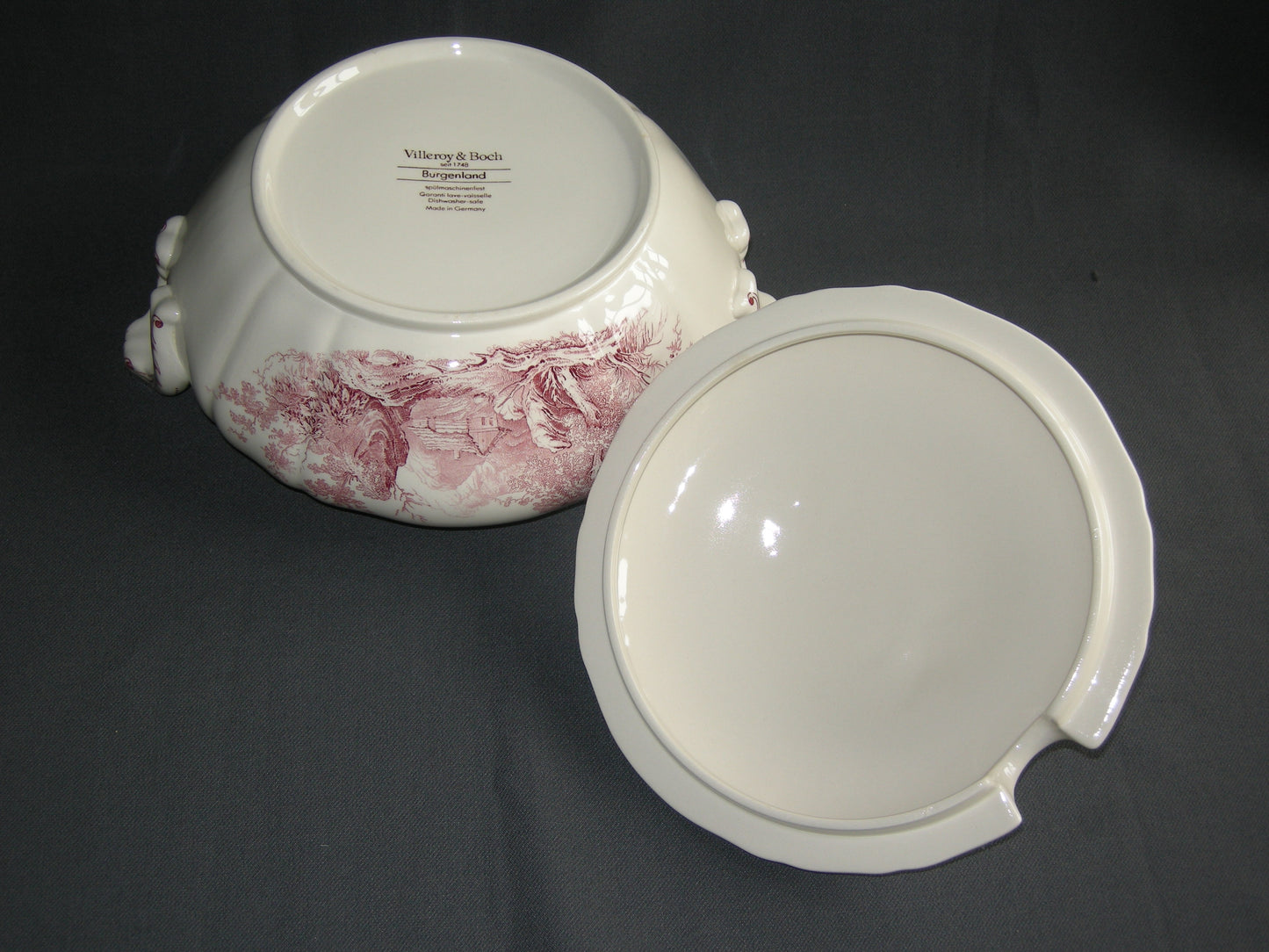 Villeroy & Boch Burgenland rood dekschaal