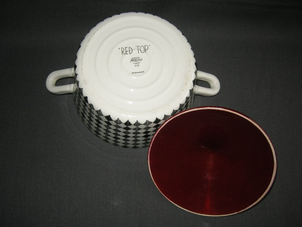 Rörstrand Red Top dekschaal