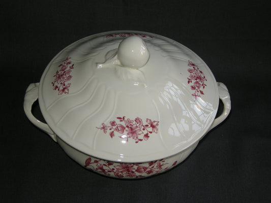 Villeroy & Boch Diamant roomwit rose bloem dekschaaltje