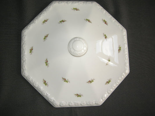 Rosenthal Maria Moosrose deksel O23 cm.