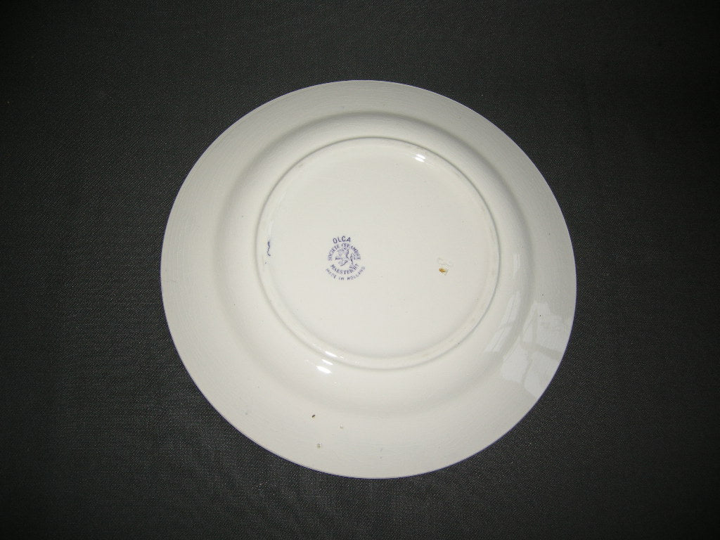 Societe Ceramique Olga paars dinerbord