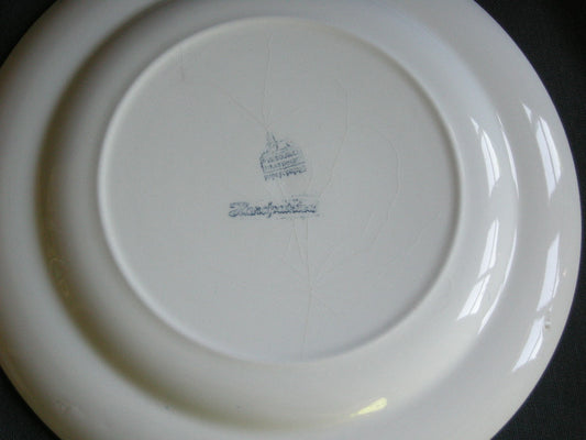 Petrus Regout Boerenbont dinerbord
