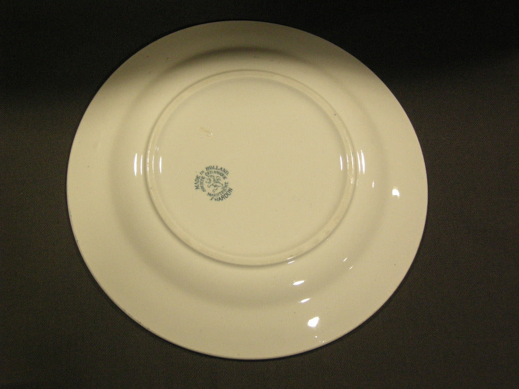 Societe Ceramique Chardon petrol dinerbord