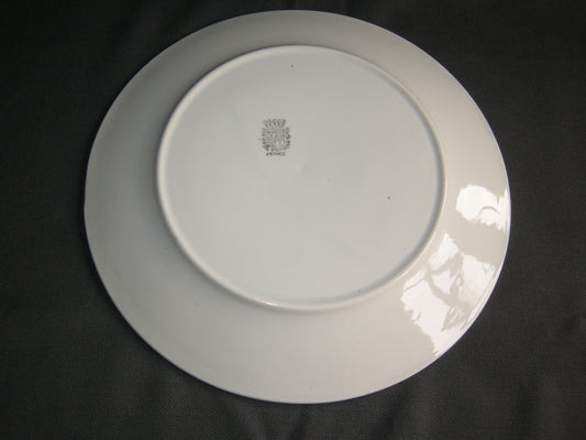 Faiencerie D'onnaing (Nord) roomwit - kobaltblauw dinerbord