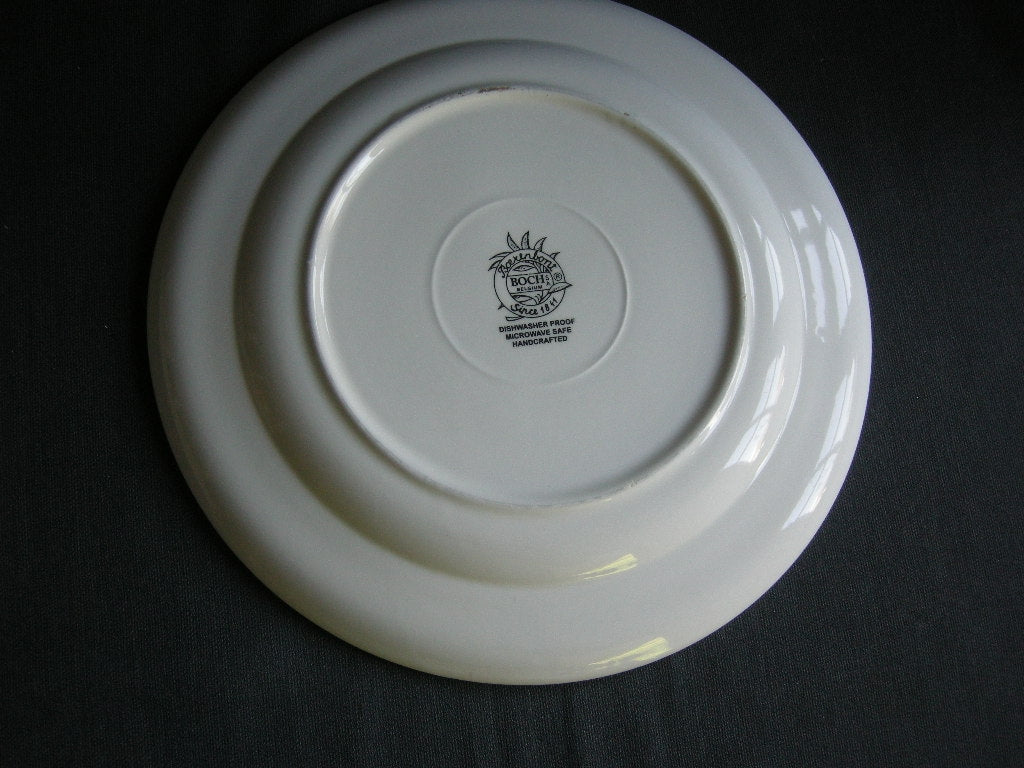 Boch Boerenbont dinerbord O24 cm. met minimale vlekjes