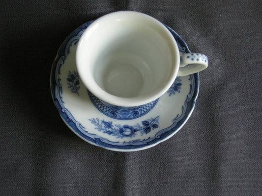 Blue Rose espressokop & schotel
