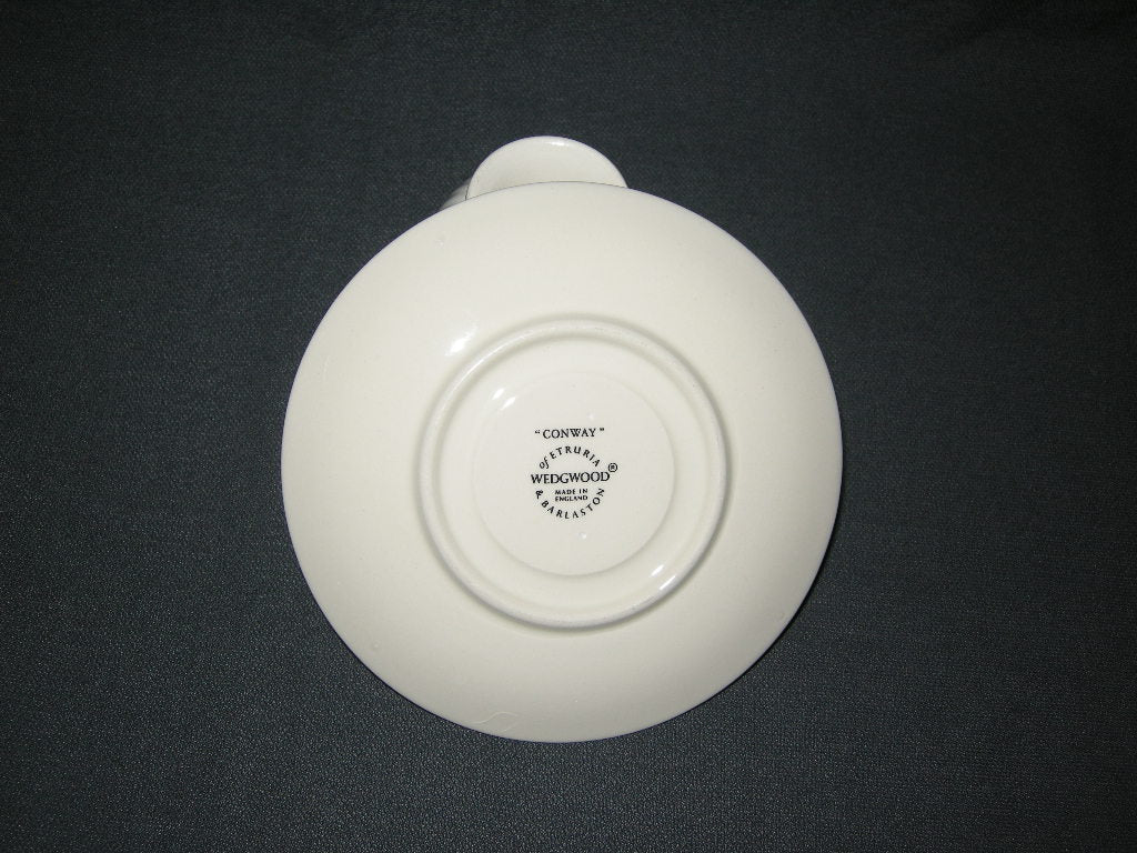 Wedgwood Conway espressokop & schotel