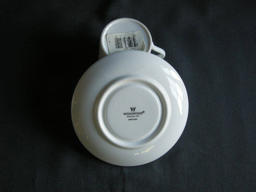 Wedgwood White China espressokop & schotel