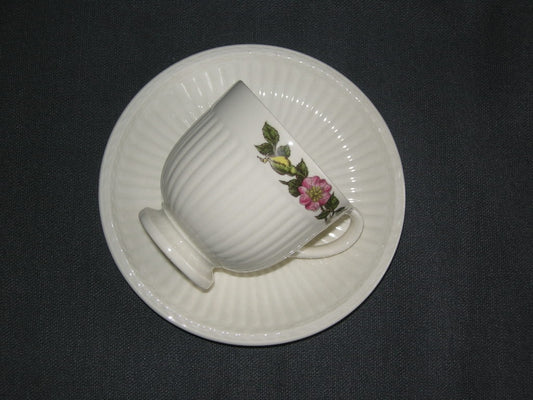 Wedgwood Briar Rose espressokop en schotel